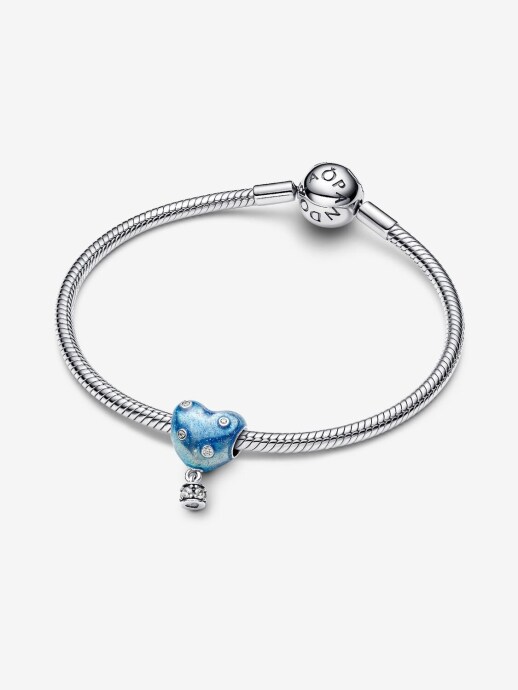 Pandora Sıcak Hava Balonu Kalp Charm 925 ayar gümüş - 3