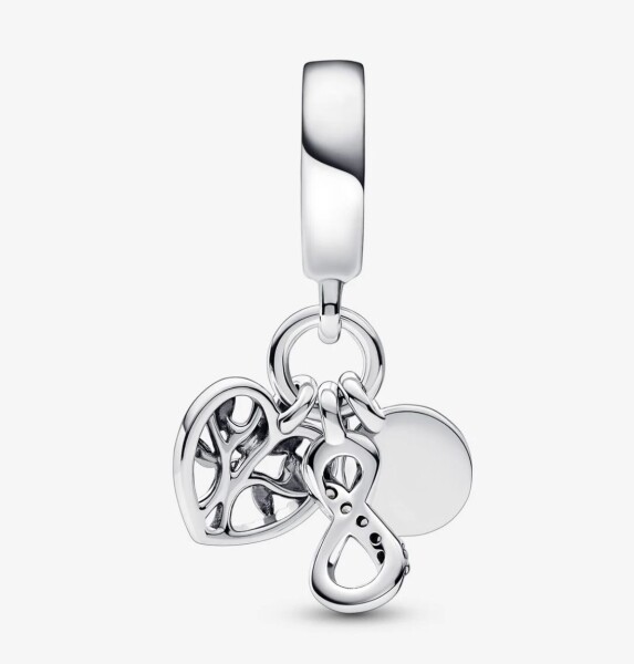 Pandora Sonsuz Aile Sevgisi Üçlü Sallantılı Charm 792201C01 - 2