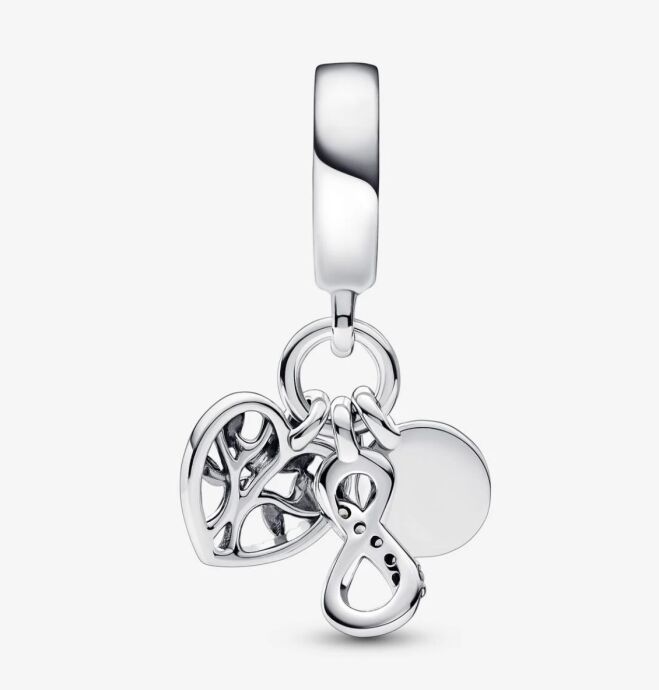 Pandora Sonsuz Aile Sevgisi Üçlü Sallantılı Charm 792201C01 - 2
