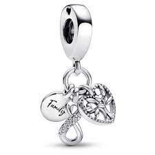 Pandora Sonsuz Aile Sevgisi Üçlü Sallantılı Charm 792201C01 - 3