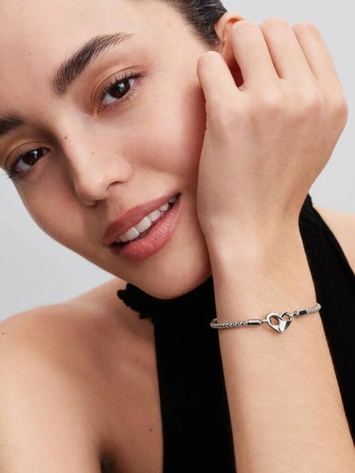 Pandora Trok Örgülü Zincir Bileklik 592453C00-18 - 4