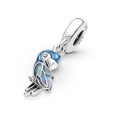 Pandora Tropik Cennet Papağanı Sallantılı Charm 791679C01 - 4