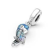 Pandora Tropik Cennet Papağanı Sallantılı Charm 791679C01 - 4