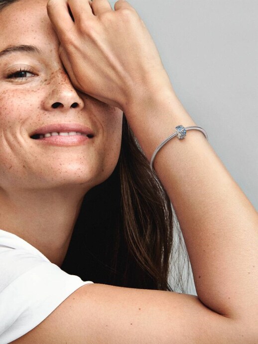 Pandora Tüy Pavé Klips Charm 792552C01 - 4