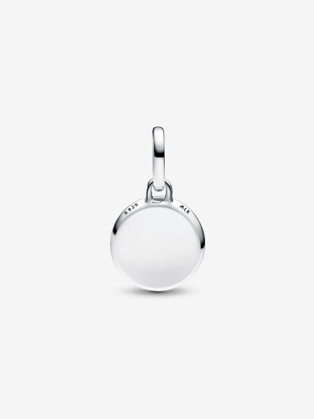 Pandora Yazı İşlenebilir Kırmızı Murano Mini Madalyon Charm 925 ayar gümüş - 2