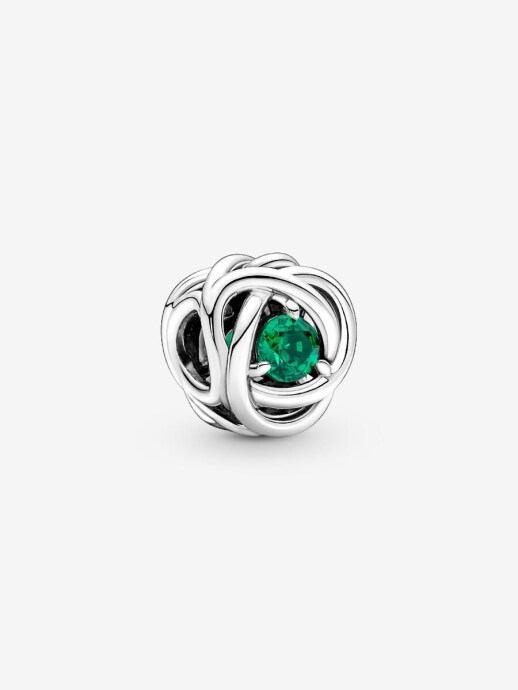 Pandora Yeşil Sonsuzluk Sarmalı Charm 925 ayar gümüş - 1