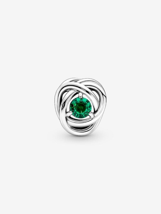 Pandora Yeşil Sonsuzluk Sarmalı Charm 925 ayar gümüş - 2