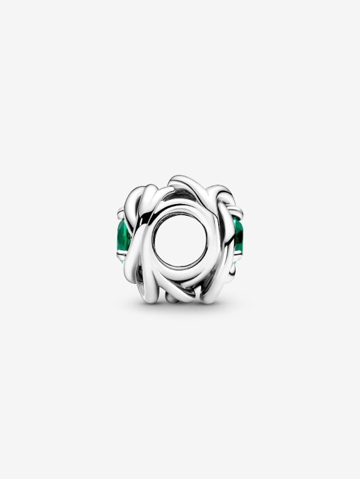 Pandora Yeşil Sonsuzluk Sarmalı Charm 925 ayar gümüş - 3