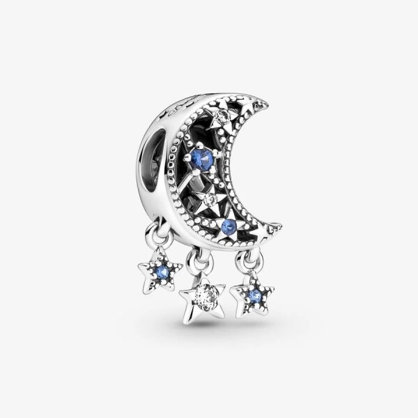 Pandora Yıldız ve Yeni Ay Charm 799643C01 - 1