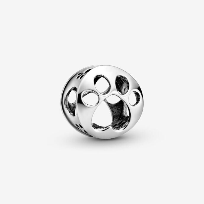 PANDORAOpenwork Paw Print Charm 798869C00 - 1
