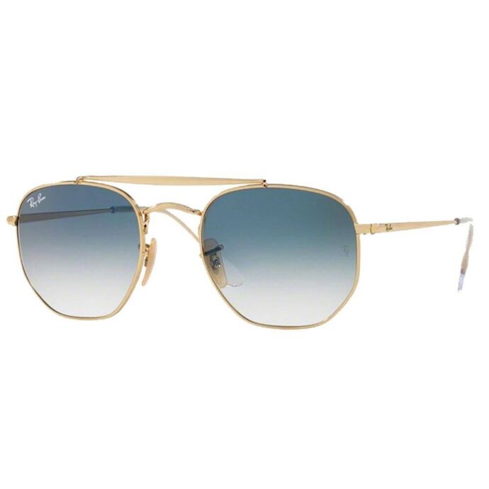 Ray-Ban rb3648 54 001/3F 54 21 Unisex Güneş Gözlüğü - 1