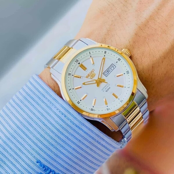 Seiko 5 Otomatik SNKP14K1 Erkek Kol Saati - 3