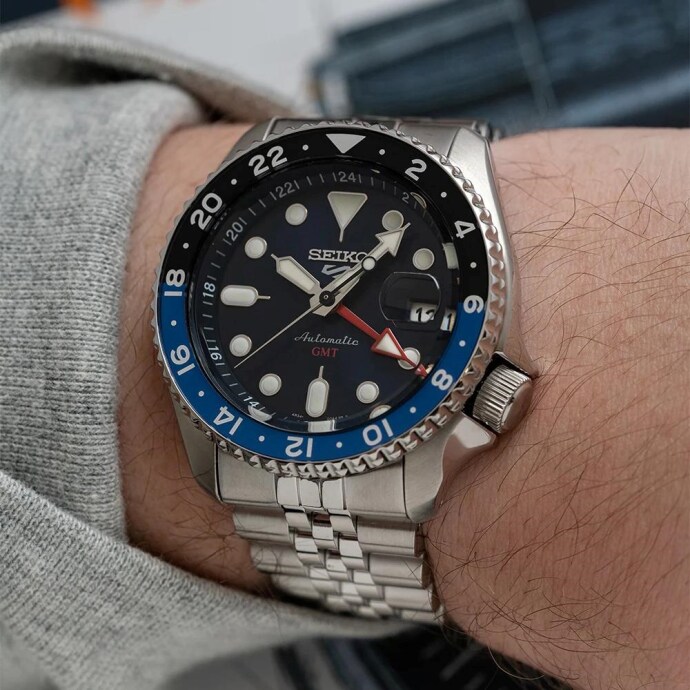 Seiko 5 Sports Otomatik GMT SSK003K1 Erkek Kol Saati - 2