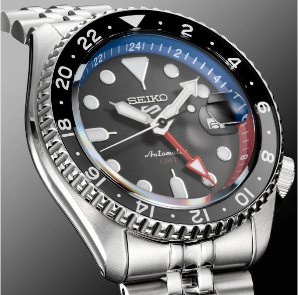 Seiko 5 Sports Otomatik GMT SSK019 Erkek Kol Saati - 4