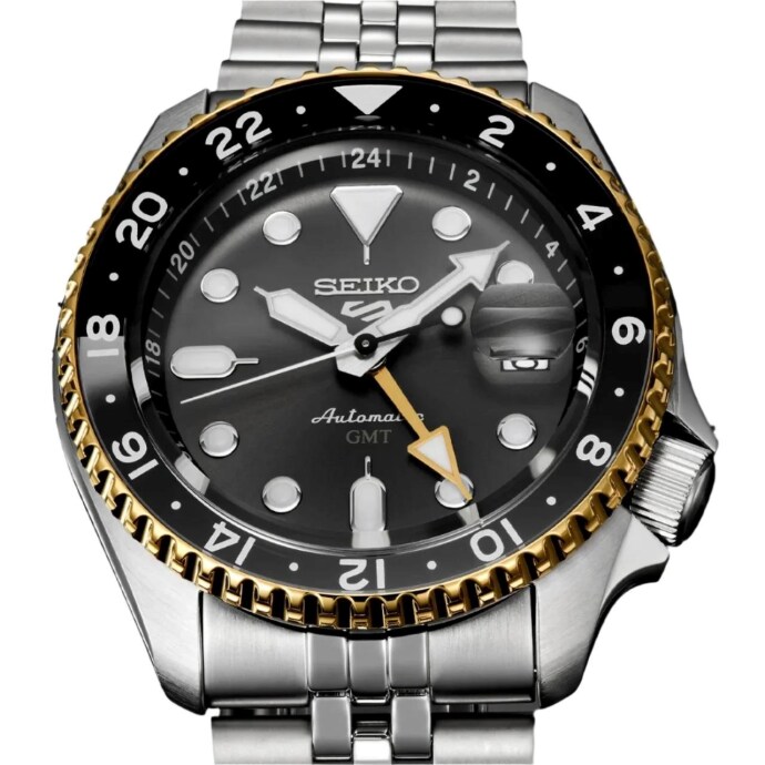Seiko 5 Sports Otomatik GMT SSK021K Erkek Kol Saati SSK021K1 - 3