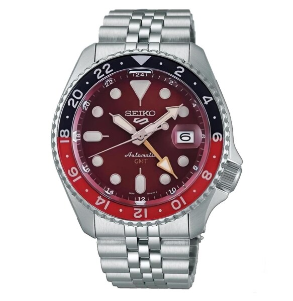 Seiko 5 Sports Otomatik GMT SSK031K Erkek Kol Saati SSK031K1 - Seiko