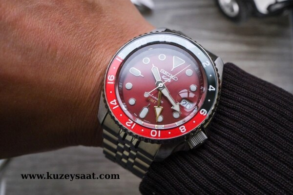 Seiko 5 Sports Otomatik GMT SSK031K Erkek Kol Saati SSK031K1 - 2