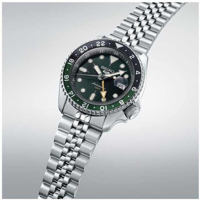 Seiko 5 Sports Otomatik GMT SSK035K Erkek Kol Saati - 5