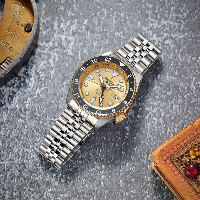 Seiko 5 Sports Otomatik GMT SSK044K Erkek Kol Saati SSK044K1 - 3