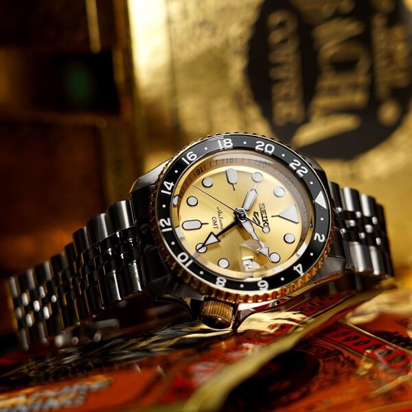 Seiko 5 Sports Otomatik GMT SSK044K Erkek Kol Saati SSK044K1 - 4