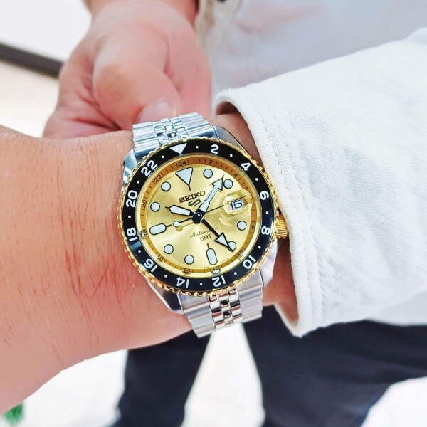 Seiko 5 Sports Otomatik GMT SSK044K Erkek Kol Saati SSK044K1 - 6