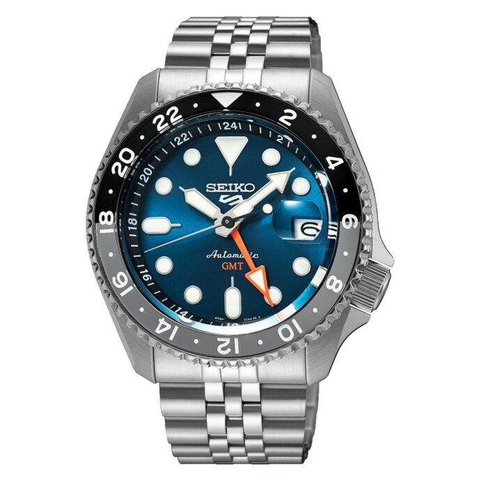 Seiko 5 Sports Otomatik GMT SSK045K Erkek Kol Saati SSK045K1 - 1