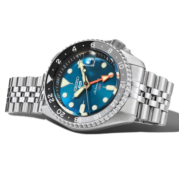 Seiko 5 Sports Otomatik GMT SSK045K Erkek Kol Saati SSK045K1 - 3