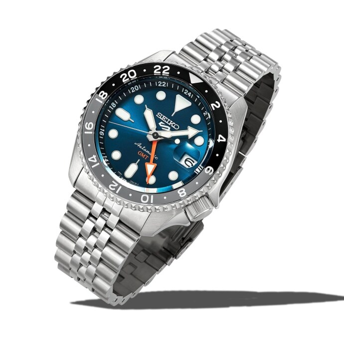 Seiko 5 Sports Otomatik GMT SSK045K Erkek Kol Saati SSK045K1 - 5