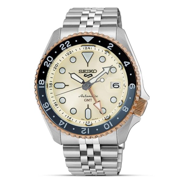 Seiko 5 Sports Otomatik GMT SSK046K Erkek Kol Saati SSK046K1 - Seiko