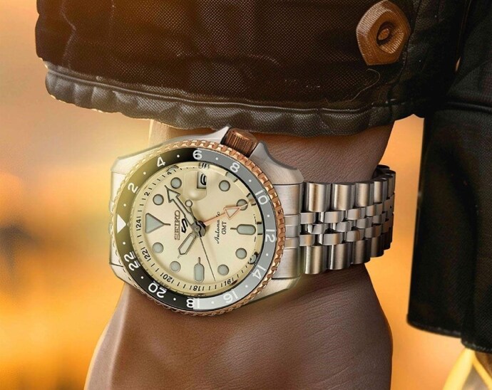 Seiko 5 Sports Otomatik GMT SSK046K Erkek Kol Saati SSK046K1 - 2