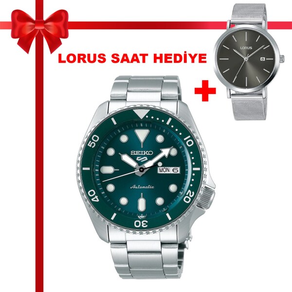 Seiko 5 Sports SRPD61K Erkek Kol Saati + Lorus Saat Hediye - 1