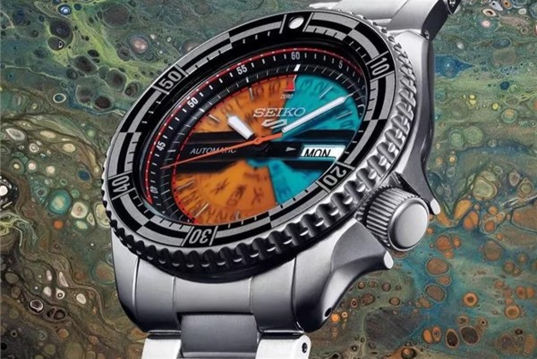 Seiko 5 SRPJ41K Sports Otomatik Erkek Kol Saati - 3