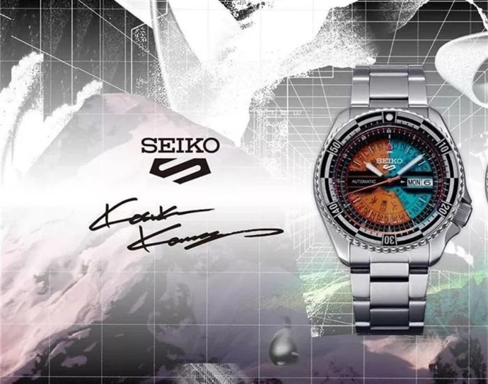 Seiko 5 SRPJ41K Sports Otomatik Erkek Kol Saati - 4