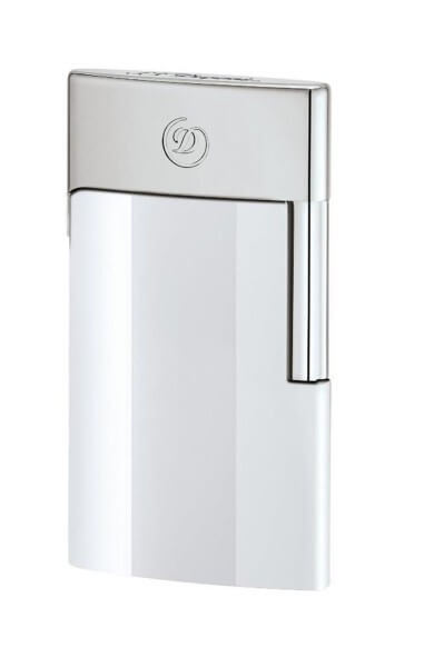 S.T. Dupont Elektrikli Slim 7 Beyaz Krom Çakmak 27003 - 1