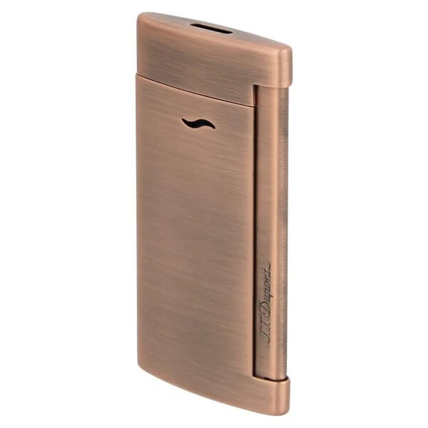 S.T. Dupont Slim 7 Brushed Copper Bakır Puro Çakmağı 27809 - ST DUPONT