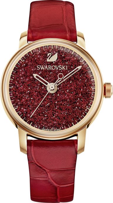 Swarovski Saat Crystalline Hours Q Ls Red/siam/pro 5295380 - 2