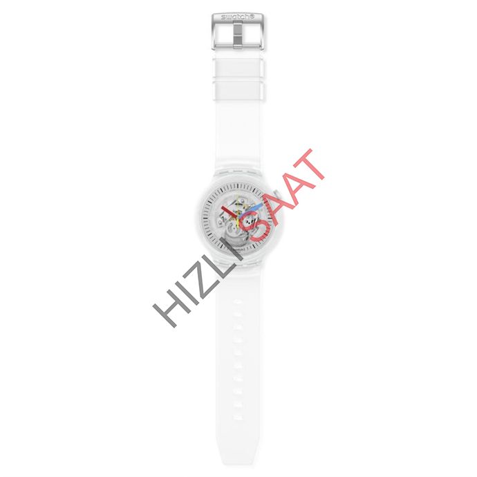 SWATCH SB01K100 CLEARLY BOLD Kol Saati - 2