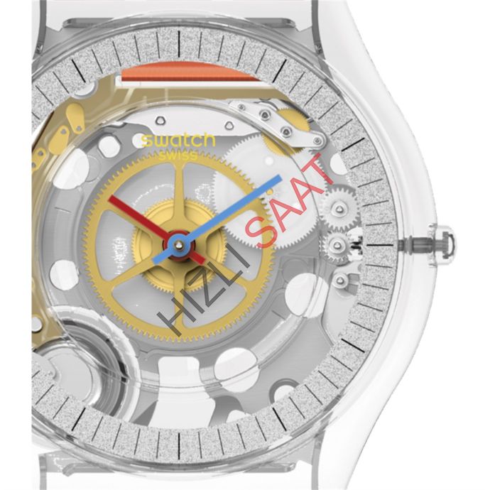 SWATCH SS08K109 CLEARLY SKIN KOL SAATİ - 3