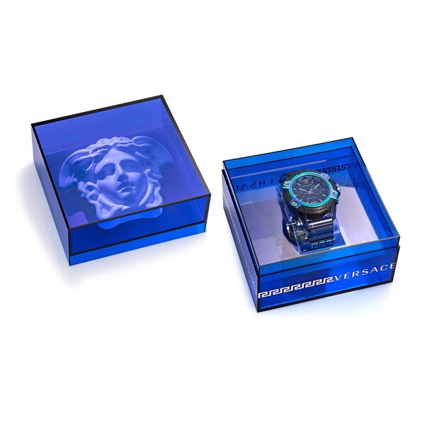 Versace VRSCVEZ701022 Unisex Kol Saati - 4